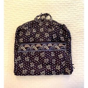 Vera Bradley “Blue Coin” Garment Bag AND “Blue Coin” XL Duffle Bag